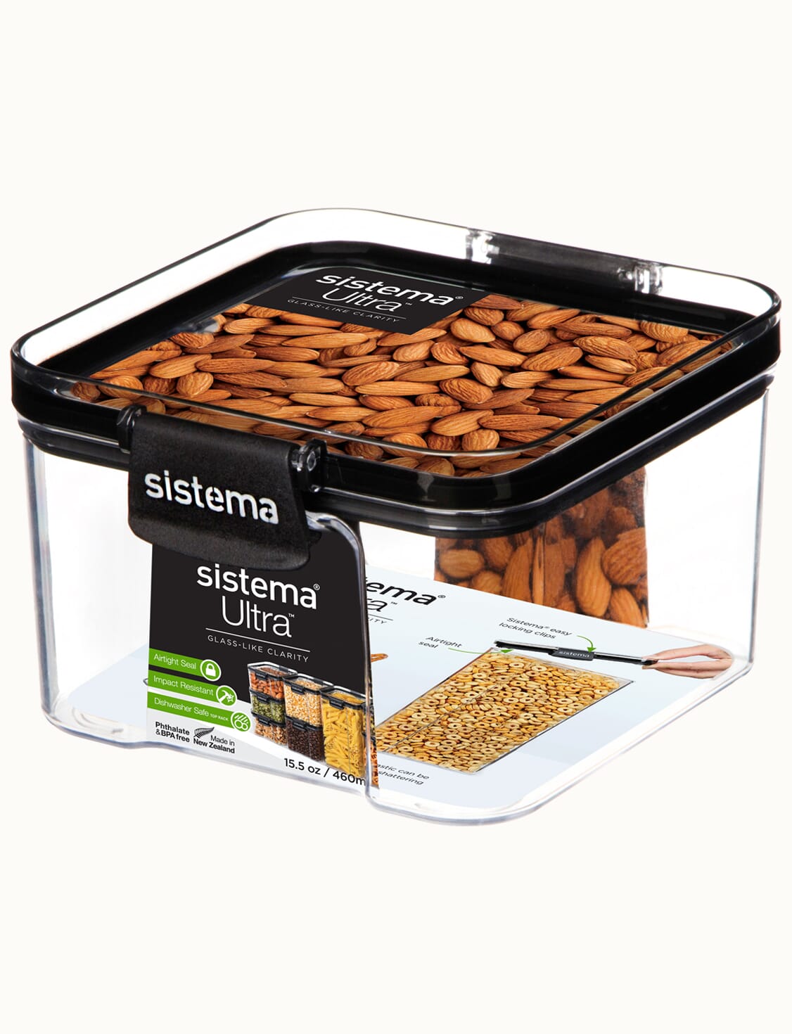Sistema® Ultra 460 mL SQUARE
